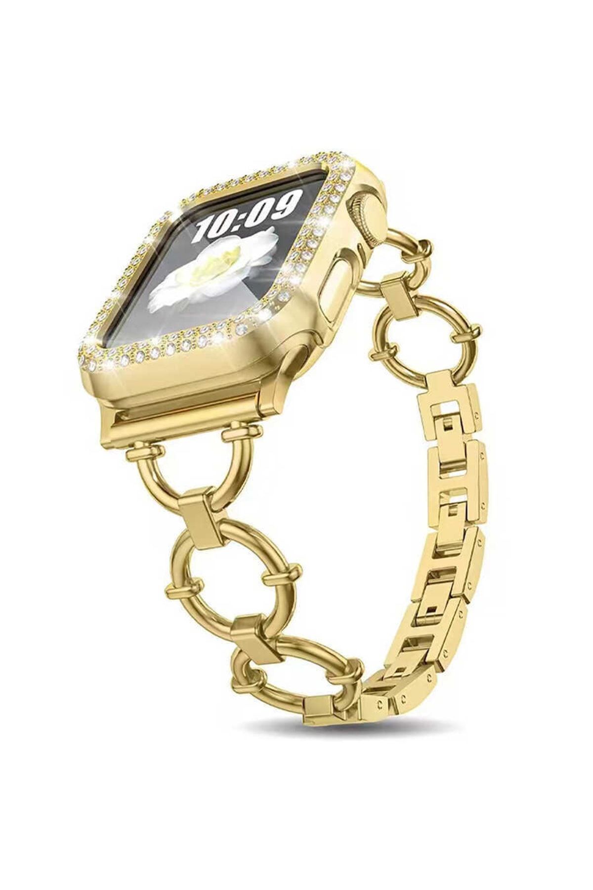 Gold metal watch cheap