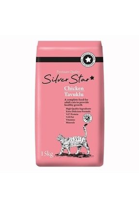 Silver Star Tavuklu Yetişkin Kedi Maması 15 Kg 510557