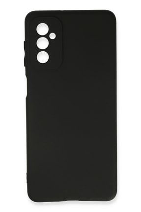 Samsung Galaxy M52 5g Kılıf Soft Mat Esnek Premium Silikon - Siyah AZN1