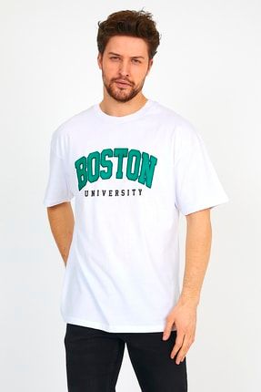 Boston Oversize T-shirt YAKALI-BOSTON-TSHİRT