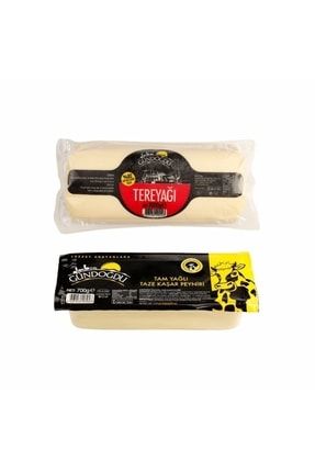Taze Kaşar Peyniri 700gr + Silindir Tereyağı 1000gr Paketi CLU23689