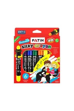 Jel Silky Crayon 6 Renk Çevirmeli Mekanizmalı 231856