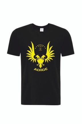 Adige Kartal Logo Baskılı Tshirt ADİGE