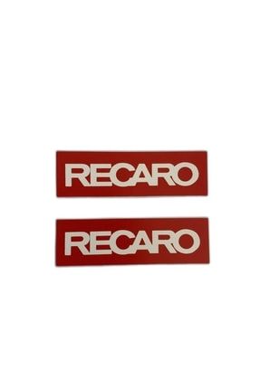 Recaro Yapıştırma Sticker 10*3cm 2 Adet Recarosticker