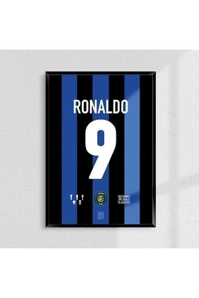Ronaldo Inter Forma Poster Tablo TABLO11053
