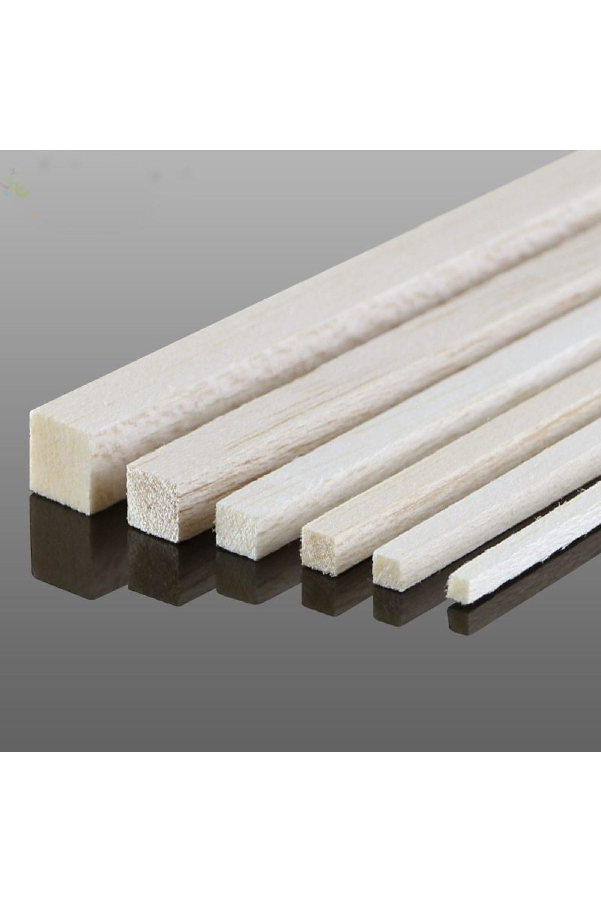 (1X2 CM X 125 CM 21 ADET) Kavak Kereste Çıta Taslak Tahta Ve Ahşap Blok 2