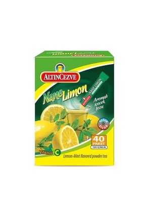 Nane Limon Aromalı Tek Içimlik Içecek Tozu 40 Adet X 1,5 gr 8690493007154