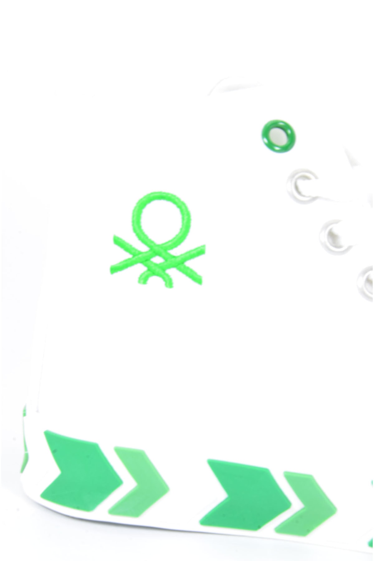 کفش Benetton اسپرت زنانه سفید 30621 اورجینال - تصویر 4