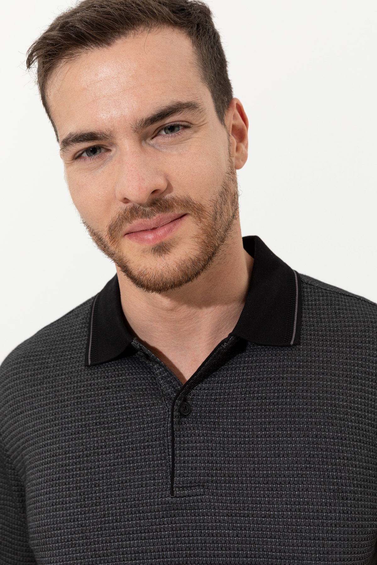 تیشرت مردانه مشکی پیرکاردینPierre Cardin | G021SZ011.000.1370031.VR046 اورجینال - تصویر 2