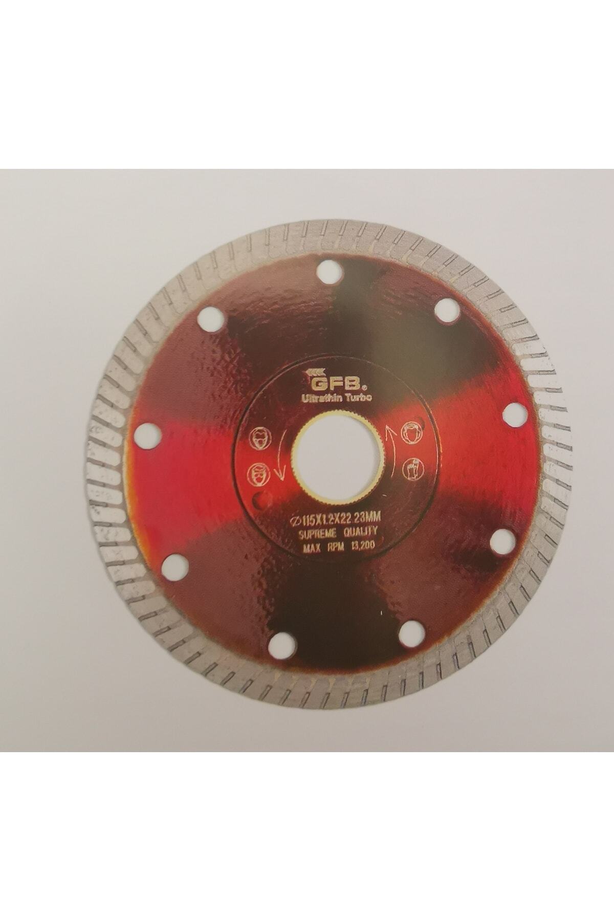 GFB Hassas Kesim Ince Turbo Elmas Seramik - Fayans Kesici 115×1,2 mm