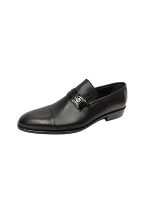 Siyah Iç Dış Deri Günlük Klasik Erkek Ayakkabı - 1048 1048Siyah