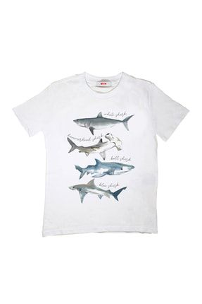 Köpekbalığı Shark Çocuk Tshirt Unisex TTSHARK08CTBU