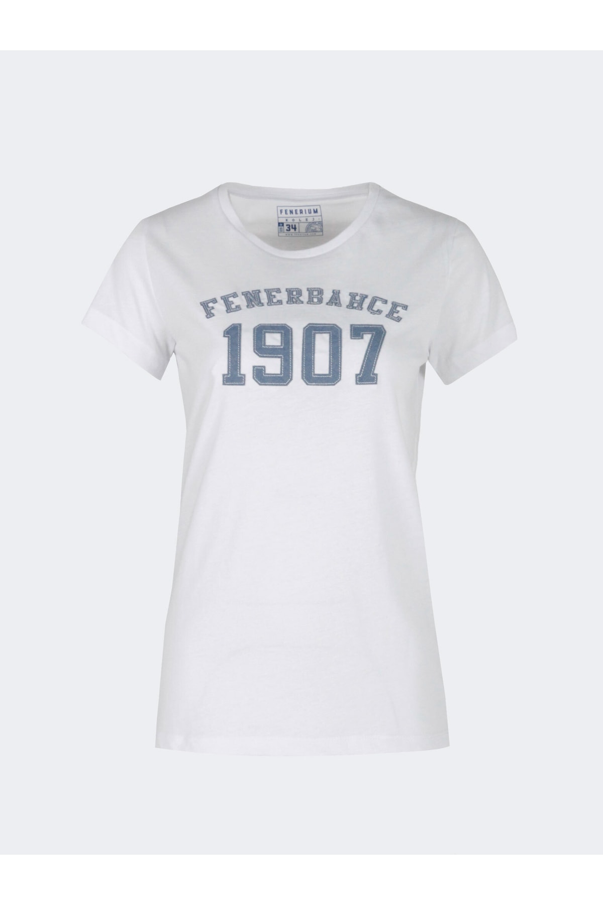 Fenerbahçe Kadın Kolej 1907 Denim Patch T-shirt