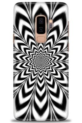Samsung Galaxy S9 Plus Kılıf Hd Baskılı Kılıf - Hipnotize Sanat + Temperli Cam mmsm-s9-plus-v-37-cm
