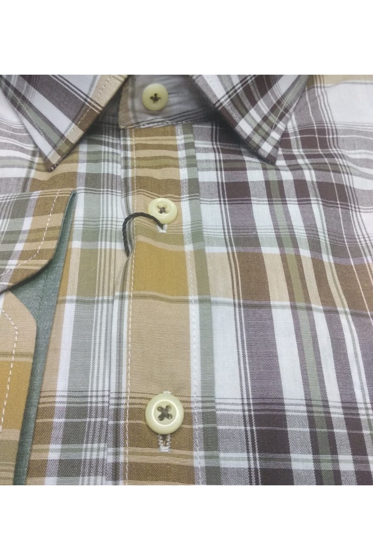 پیراهن مردانه رنگارنگ Bettino | PRA-6068523-514009 اورجینال - تصویر 2