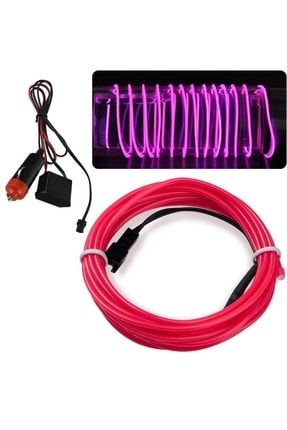 Araç Içi Torpido Şerit Ledi Renkli Ip Neon Led 2 Metre Pembe trend-ipneone-2mt-pembe