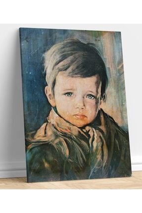 Giovanni Bragolin - Ağlayan Çocuk Tablo - 30cm X 40cm sn121520200198