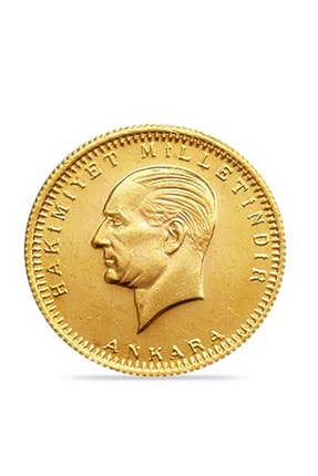 Tugrul Kuyumculuk 1 Adet Eski Tarihli Ata Lira Ale0001 Trendyol