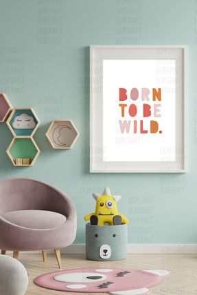 Renkli Çocuk Odası Dekoratif Poster COPWILD001