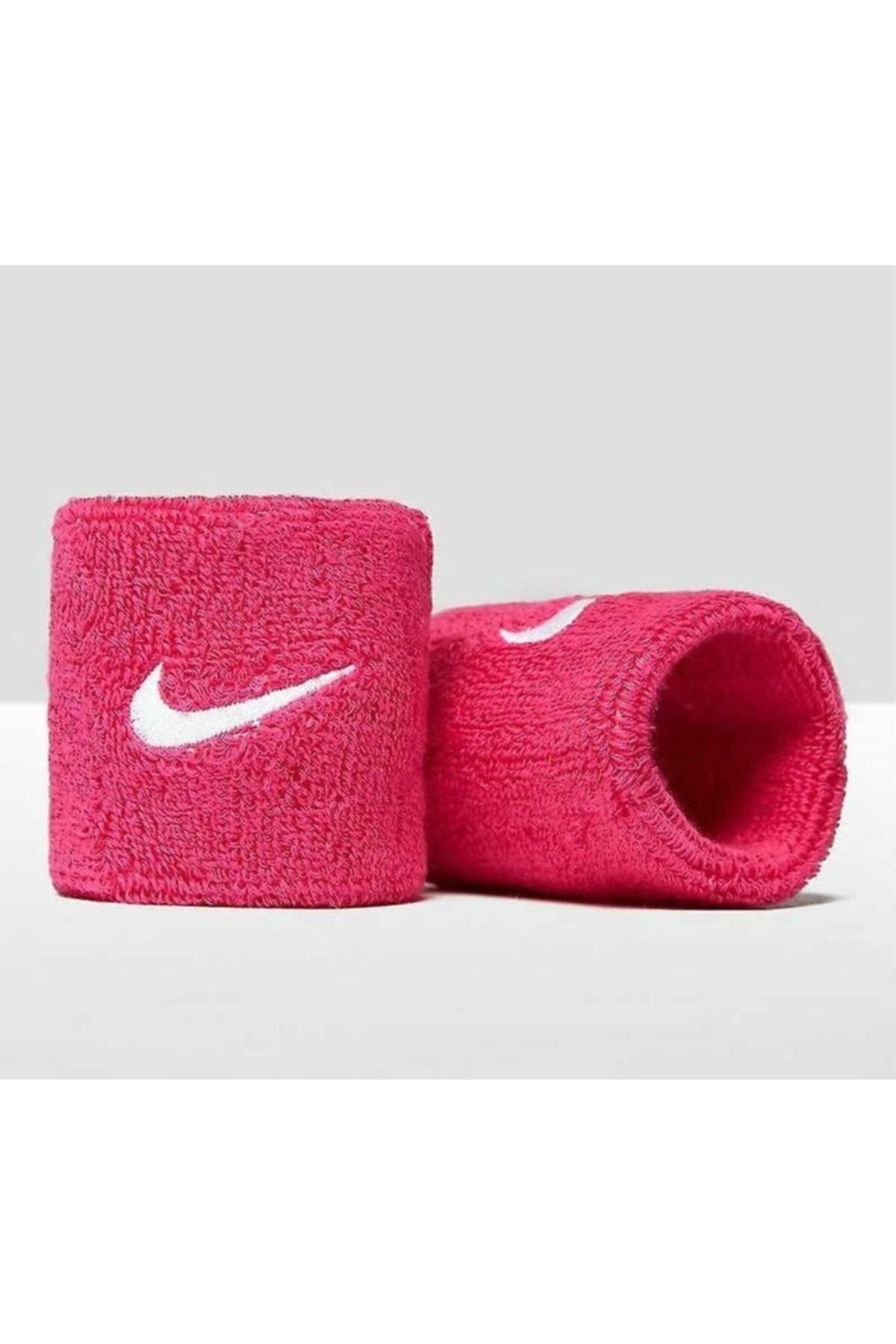 Pink top nike wristbands
