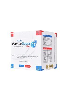 Pharma Supralife Supplements For Men 30 Saşe tr8682655053512