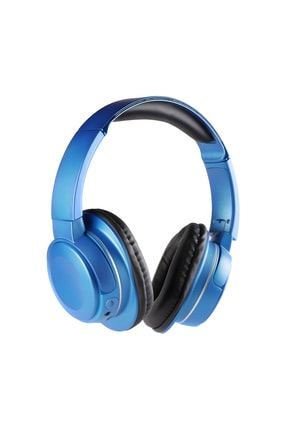 Kulak Üstü Mavi Kablosuz Bluetooth Kulaklık 0127 MF10306