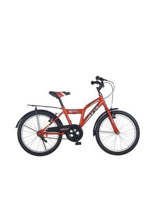 Plus 20 Jant Kırmızı Bagajlı Çamurluklu Bisiklet Erkek - Kız Çocuk Bisikleti 6-8 Yaş V Fren 0043618