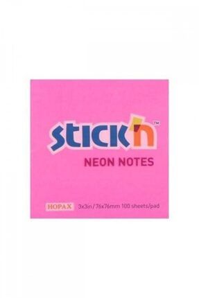 Stickn Neon Pembe 76x76 100 Yaprak Not Kağıdı KBRAF-2080.50189