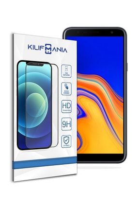 Samsung Galaxy J4 Plus Tam Kaplayan Temperli Ekran Koruyucu Cam KM_5D_CAM_J4PLUS