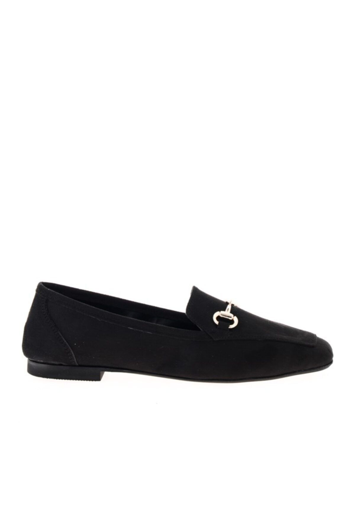 Siyah Süet Kadın Loafer L0544014165