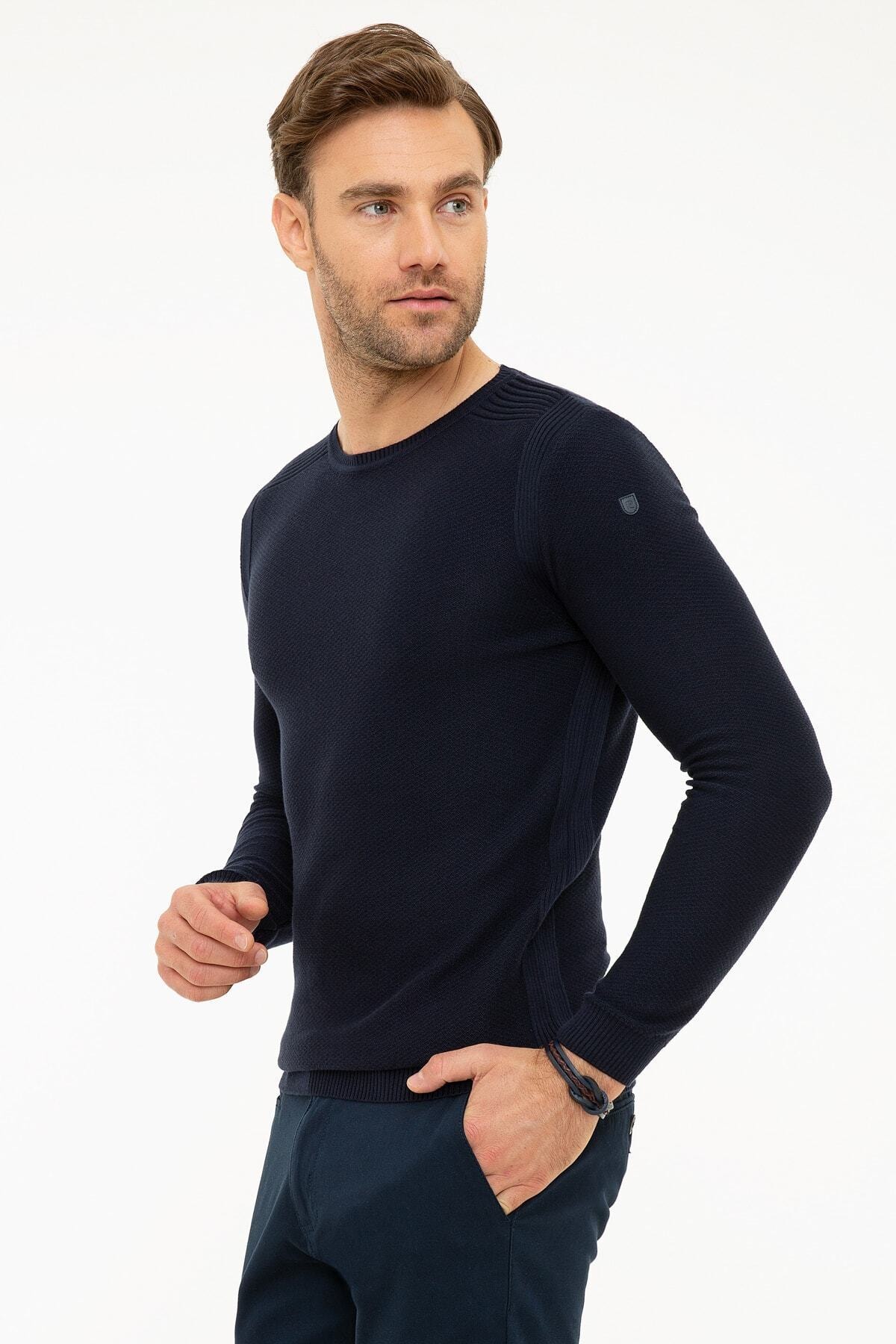 پلیور مردانه راسته آستین بلند | پیر کاردین Pierre Cardin G021GL0TK.000.867331 - تصویر 3