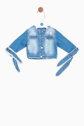 bg store kiz bebek beyaz bomber ceket