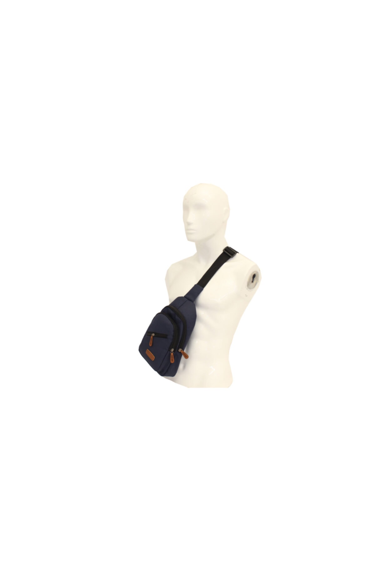 3475 Kumaş, Tek Omuz Askılı Sırt Çantası - Body Bag