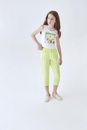 Kız Çocuk Yeşil Pantolon 20SSLL08144