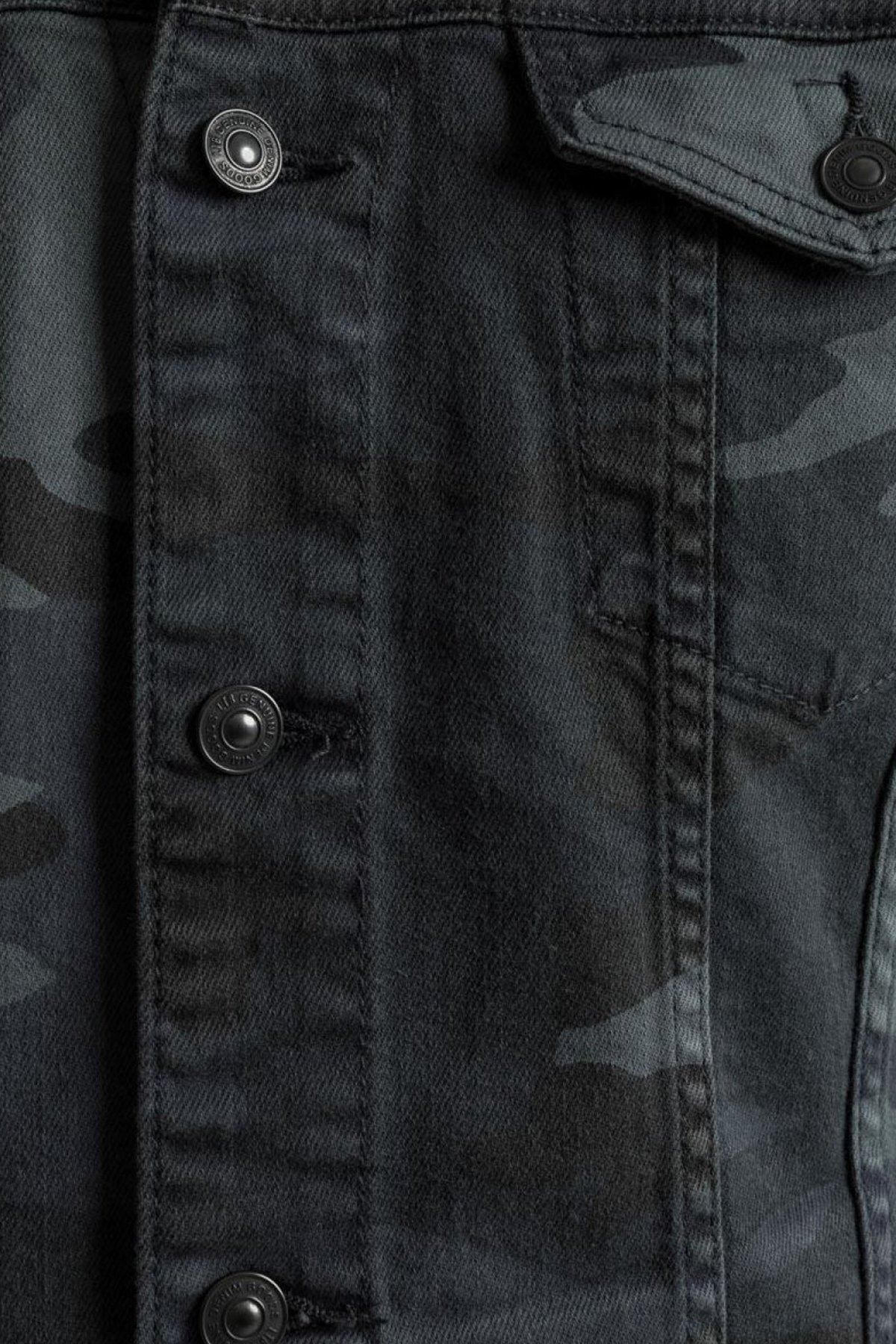 Erkek Ceket Santıno Y Blue Camouflage 01009605871406850961