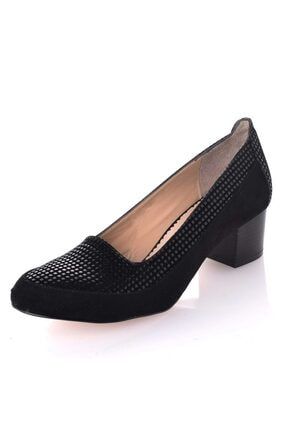 190214 Siyah Büyük Numara Kadın Ayakkabısı 190214 siyah-SİYAH