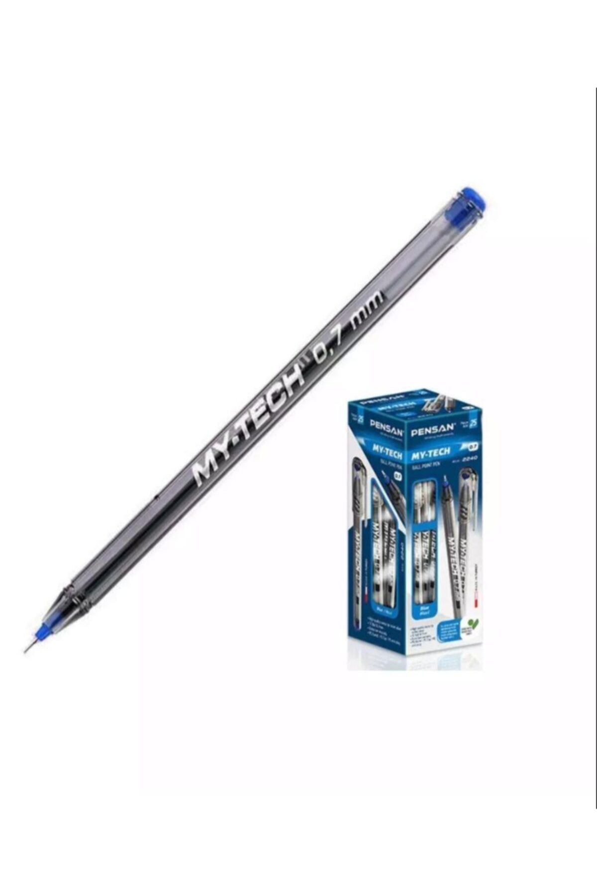 Pensan My-Tech 0.7 mm Mavi Tükenmez Kalem