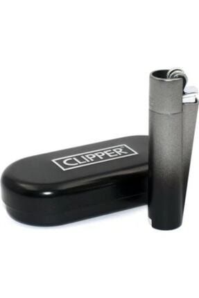 Black Gradient (Küçük) Metal Çakmak CLIPPER_STORE4849