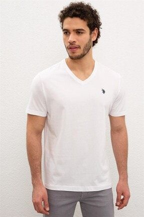Beyaz Erkek T-Shirt 21YEAYDLTSHR004-002