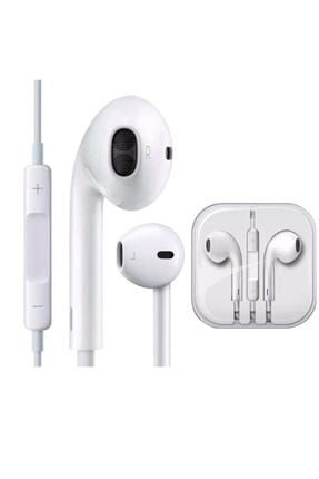 Mikrofonlu Kulak Içi Kulaklık Telefon Kulaklığı Apple Iphone Uyumlu Kulaklık 5 5s 6 6s Plus Uyumlu Syrok K12_57