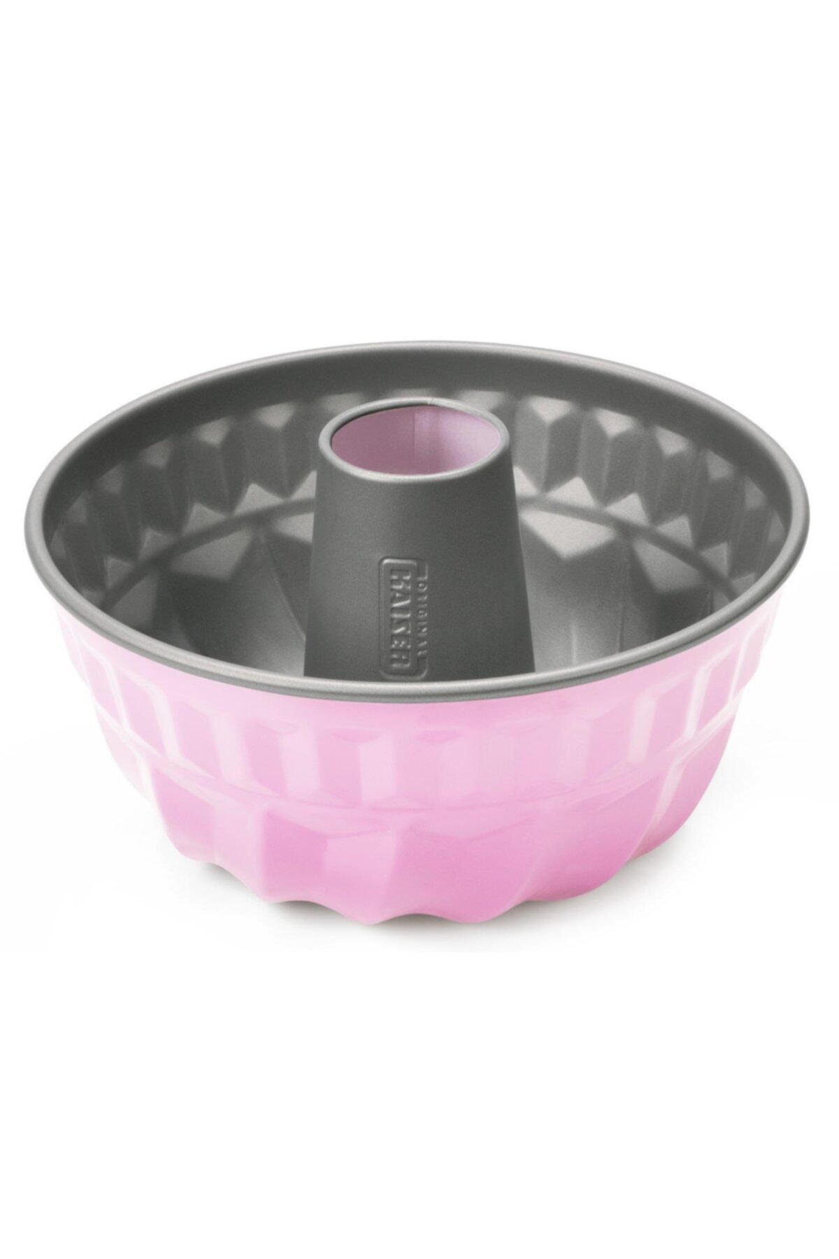 KAISER Color Piped Cake Mold Pink 22 Cm