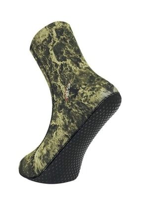 Opencell Çorap 3mm Içi Takviyeli Neopren Dalış Çorabı Expert Green L 3mm Çorap Ç10 EXPERT.GREEN/ÇORAP.3MM