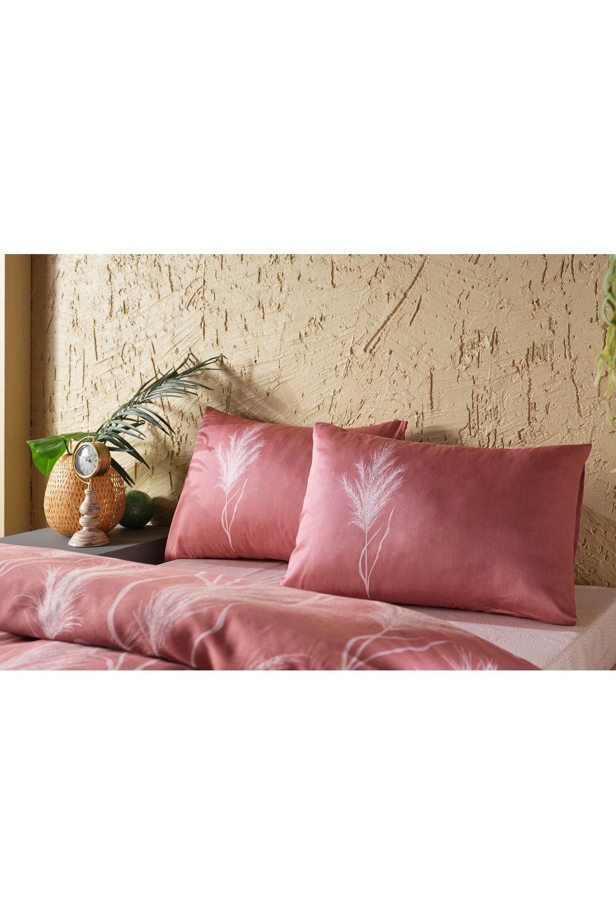 Doqu Home-Satin Glamour Bedding Set Yavruağzı - Double 3