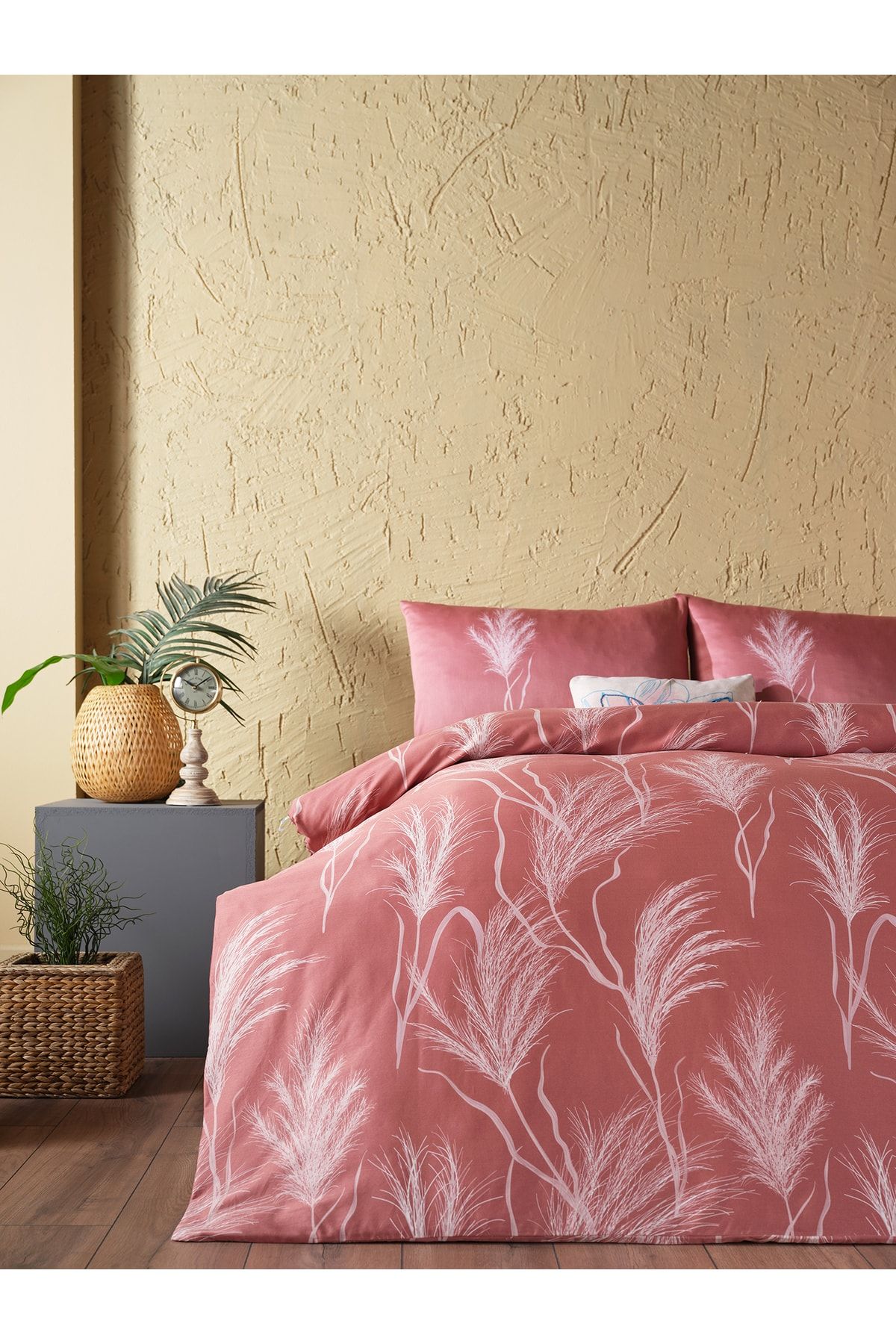 Doqu Home-Satin Glamour Bedding Set Yavruağzı - Double 5