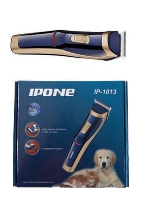 Kedi Köpek Evcil Hayvan Için Şarjlı Tüy Kesme Tıraş Makinesi IP-1013AR