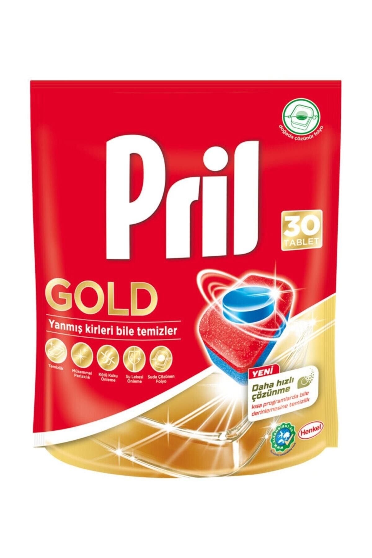 Pril Gold Bulaşık Makine Tabletleri (70 Adet)