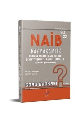 Naib Kaymakamlık Hukuk Çözümlü Soru Bankası 3. Baskı 2022 9786257301244
