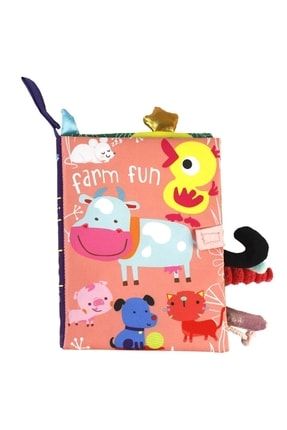 Farm Fun Yıkanabilir Kumaş / Bez Eğitici Ve Eğlenceli Bebek Kitabı FRMFNPNVTA