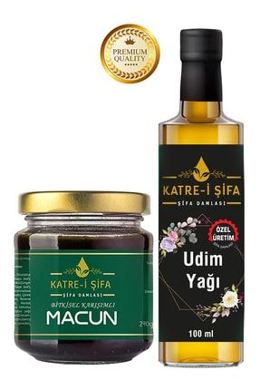 Özel Üretim Udim Yağı %100 Doğal Bitkisel Karışımlı Macun 240 gr 8699936951177