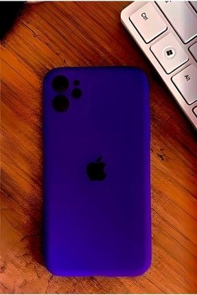 Iphone 11 Uyumlu Mor Logolu Kamera Korumalı Lansman Kılıf IPHHONE11MORLANSMAN